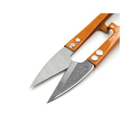 QQA DEEINN 4.1inch Sewing Scissors(pack of 3) Yarn Thread Cutter Small Snips Trimming Nipper - Great for Stitch, Mini DIY Supplies (Multicolored-3)