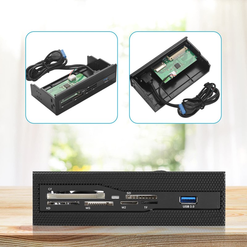 5.25 Inch Internal Card Reader, Multifunctional Internal Card Reader Dashboard