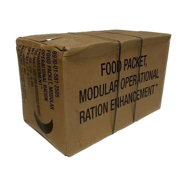 WHOLE CASE of 24 - High Altitude / Cold Weather MRE's Special Forces Survival Food