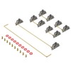 DUROCK Stabilizers V3, Screw in Stabilizers with 2u, 6.25u, 7u