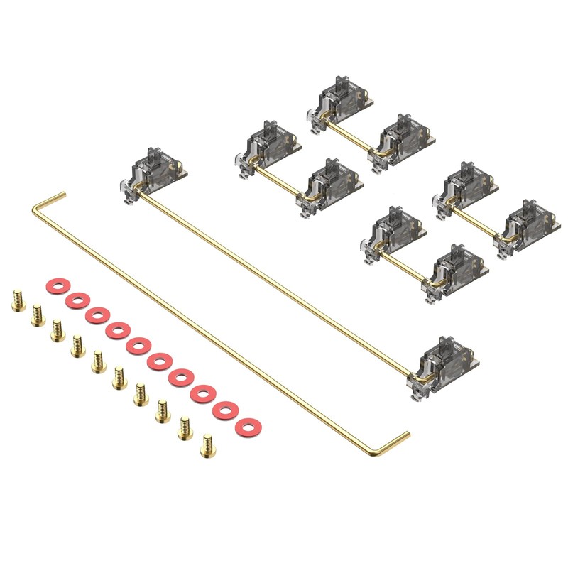 DUROCK Stabilizers V3, Screw in Stabilizers with 2u, 6.25u, 7u