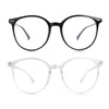 2 Pack Anti Blaues Fake Brille, Blue Light Glasses, Hochwertige