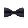 HUIQIHANG Men's Bow Tie, Adjustable bowtie, Classic Solid Color Pre-Tied