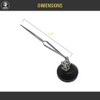 Helping Third Hand Base with Cross-Locking Tweezers Adjustable Vise for