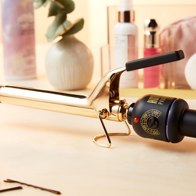 HOT TOOLS (2018 MODEL) Pro Artist 24K Gold Curling Iron