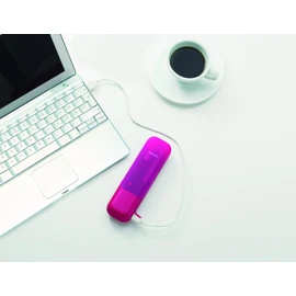 オムロン 音波電動歯ブラシ メディクリーンPORTABLE ピンク HT-B601-PK