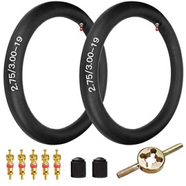 2.75/3.00-19 2.75x19 2.50-19 70/100-19 Inner Tube for Honda CRF 100F 125FB 150F 450R Kawasaki KX 100 250 500 250F 450F Yamaha Off Road Motocross Motorcycle Dual Sport Adventure Trail Pit Dirt Bike