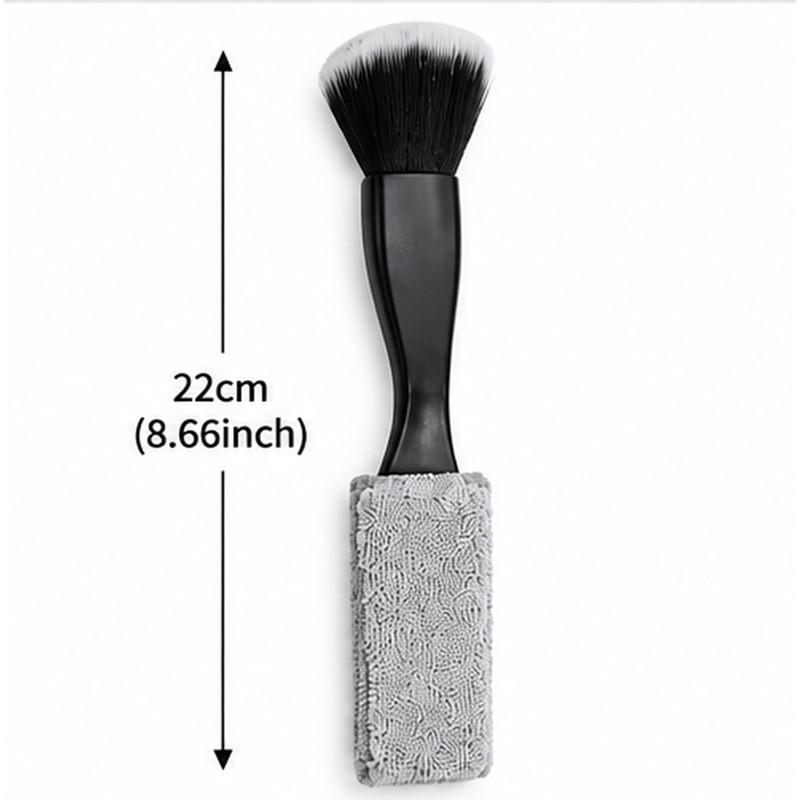 Double-Head Guitar Cleaning Brush for Strings & Fingerboard – Compact