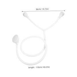 Operitacx Haustierduschset Duschschlauch Duschstab für Hunde tragbar Regen waschbecken Duschaufsatz zum Waschen Ihres Hundes Hundeduschaufsatz für Badewannenarmatur Plastik