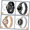 BIUDECO Shiny Bezel Protector for Watch Stylish Watch Frame with
