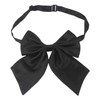 EKIND Adjustable Pre-tied Women Bow Tie, Solid Color Bowties for