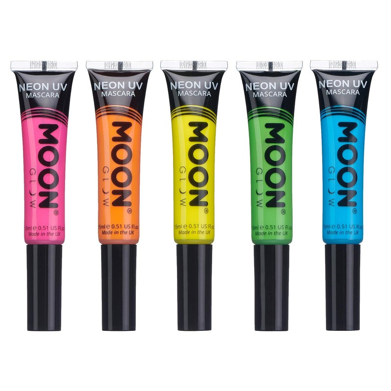 Moon Glow - Blacklight Neon Mascara 0.51oz Set of 5