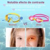 Juego de gafas de natación para niños, gafas de natación
