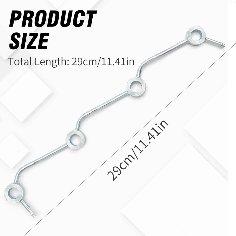 SYOWADA 16454-42502 Overflow Pipe Replacement For Kubota 03 Series V1903