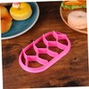 KICHOUSE 2Pcs Bread Press Mold Plastic Pastry Cutters for Baking