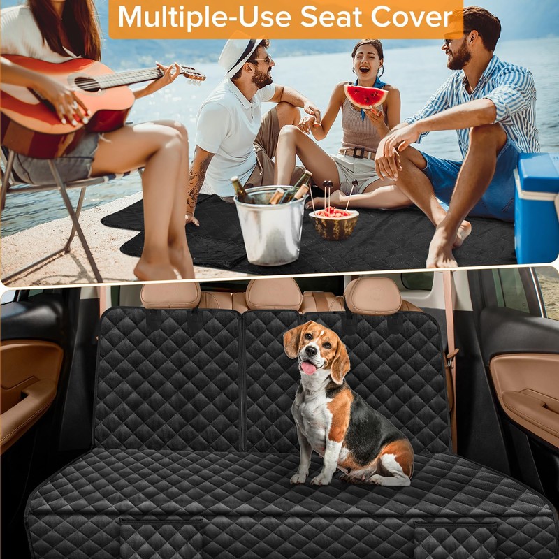 Dog Car Seat Cover for Back Seat for Ford F250