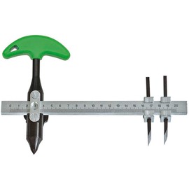 Helios Preisser 460222 Flexible Spring Band Steel Ruler, Silver, 200 x 13 x 0.5 mm