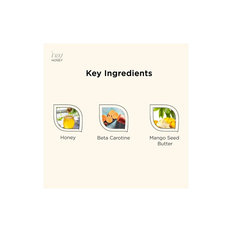Hey Honey Skincare Mango Herbal Mineral Scrub Exfoliante De