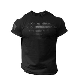 USA Eagle Flag T-Shirt for Man (XL)