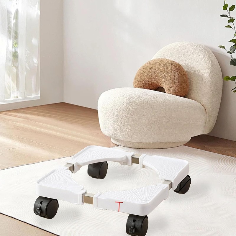 Soporte de Base de Plantas Ajustable, Soporte de Maceta Universal
