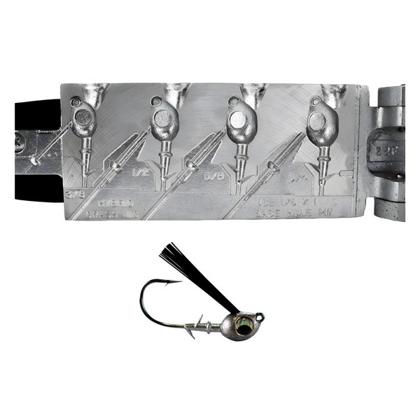 Do It Mold Hybrid Grass Jig Sz: 3/8, 1/2, 5/8,