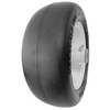 Marathon 11x4.00-5" Flat Free Lawnmower Tire on Wheel, 5" Centered