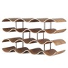 Daimix 4-Tier Wine Rack Countertop, 14 Bottles Wooden Wine Holder