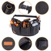 Tool Waist Apron, Heavy Duty Waxed Canvas Tool Belt, Waist