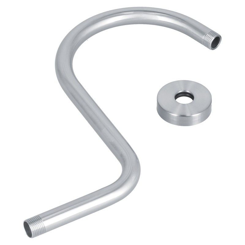 Shower Arm S Shape Gooseneck Stainless Steel Shower Head Extension