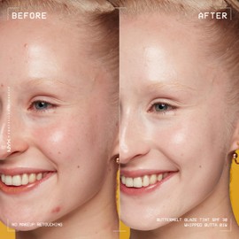 NYX PROFESSIONAL MAKEUP Buttermelt Glaze Soft Glow Skin Tint with SPF 30, Up To 12HR Wear, 01 Whipped Butta