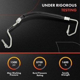 A-Premium Power Steering Pressure Hose Line Assembly Compatible with Ram 4500, 5500, 2013 2014 2015, Hydroboost To Gear