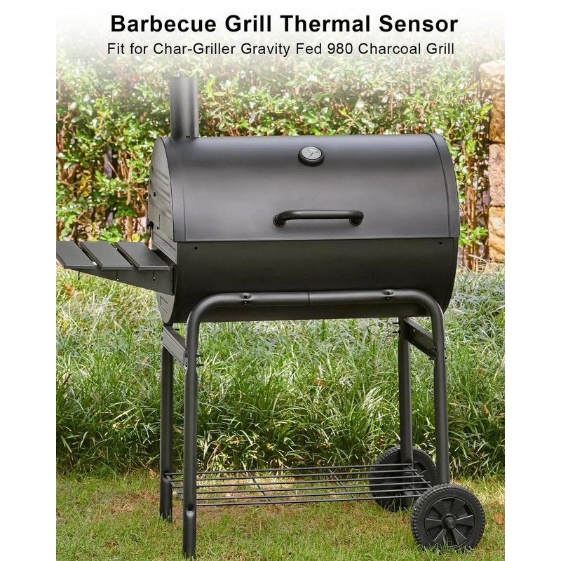 Heat Sensor Fit for Char-Griller Gravity 980 Charcoal Grills with