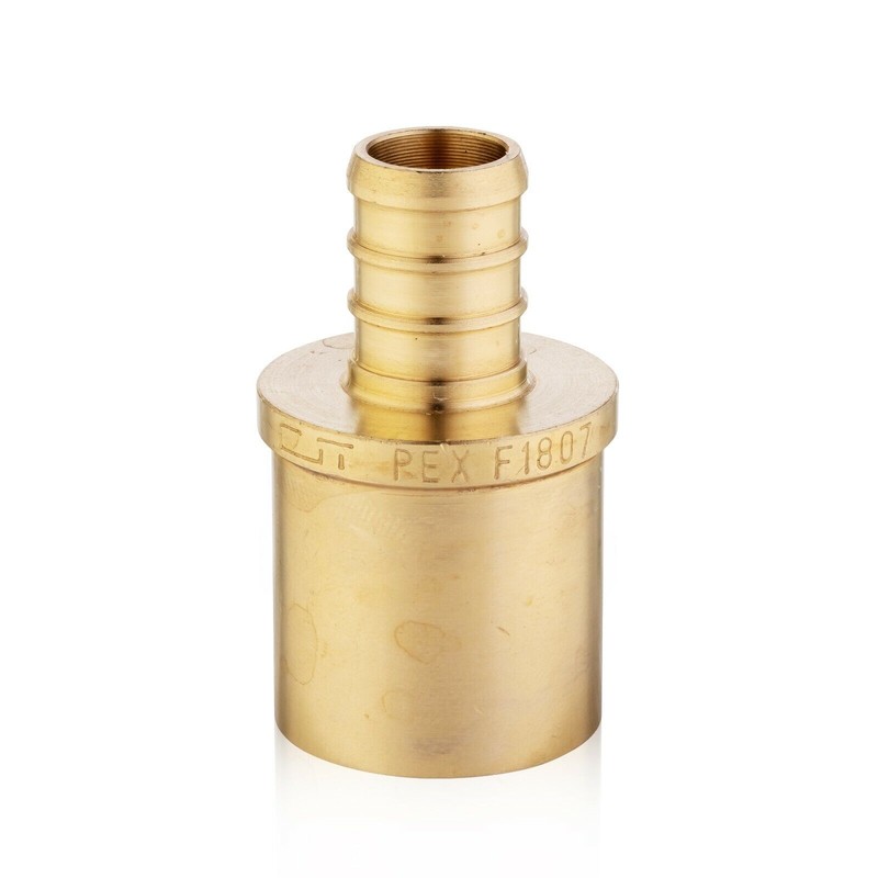 EFIELD Pex 1" X 1" MALE SWEAT ADAPTERS BARB CRIMP