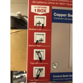 Oatey 38568 Quadtro Washing Machine Outlet Box