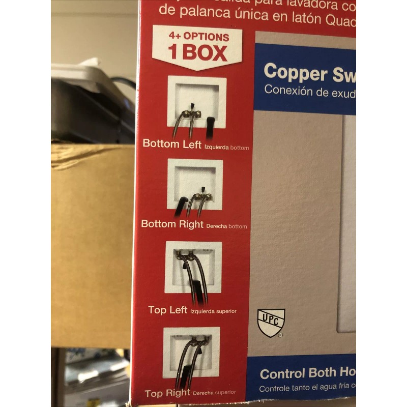 Oatey 38568 Quadtro Washing Machine Outlet Box