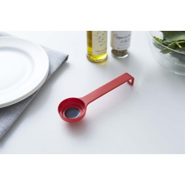 Yamazaki Industries 2702 Tiered Measuring Spoon, Red