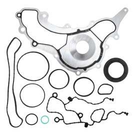 A ABSOPRO Timing Cover Gasket for Dodge Grand Caravan 2011-2018 for Jeep Grand Cherokee 2011-2015 3.2L 3.6L V6 Engine Timing Cover Gasket Set Replace No.TC1169/6807860AA