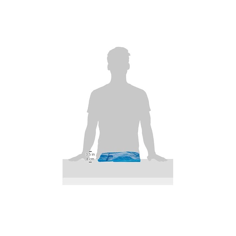 Regal Regal 21000002 Disposable Flat Packed Aprons, Blue