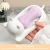 Cat Design Soap Dish with Automatic Drain (19 x 10