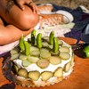 Genuine Fred Pickle Party Candles Set of 6 Quirky Pickle-Shaped
