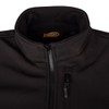 RYNO GEAR WINDPROOF/WATER-RESISTANT SOFT SHELL JACKET (BLACK) 1XL