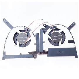 Fleshy Leaf Replacement CPU+GPU Cooling Fan for ASUS TUF Dash 15 (2022) FX517 FX517ZM FX517ZM-AS73 FX517ZR FX517ZC RTX3060 RTX3070 12V 13NR0990T01021 FQ1L 13NR0990T02021 FQ1M