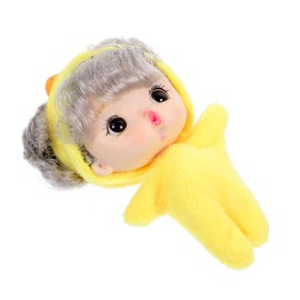 Kisangel Mini Girl Doll Soft Doll for Cute Cartoon Figure for Decoration and Present Choice Lightweight and Lively Design