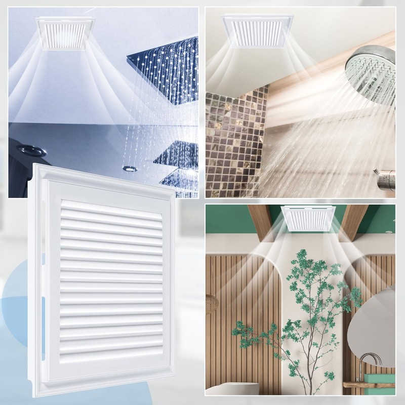 Baquler 2 Pcs 12 x 12 in Bathroom Vent Cover