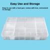 MILAPEAK 625pcs Clear Heat Shrink Tubing Kit, Heat Shrink Tubes