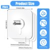 20 PCS Quick Stick Studs for Hanging Adhesive Wall Hooks