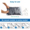ROOMIER LIFE 8 PACK LARGE ROLL-UP COMPRESSION SPACE SAVER BAGS