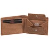 Red Baron Men´s wallet purse genuine cow leather brown exclusive