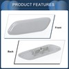 INFINAUTO Front Left Side Bumper Headlight Washer Nozzle Cover Cap