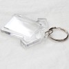 King&Pig 50PCS Key Chains Key Rings with Transparent Clear Picture
